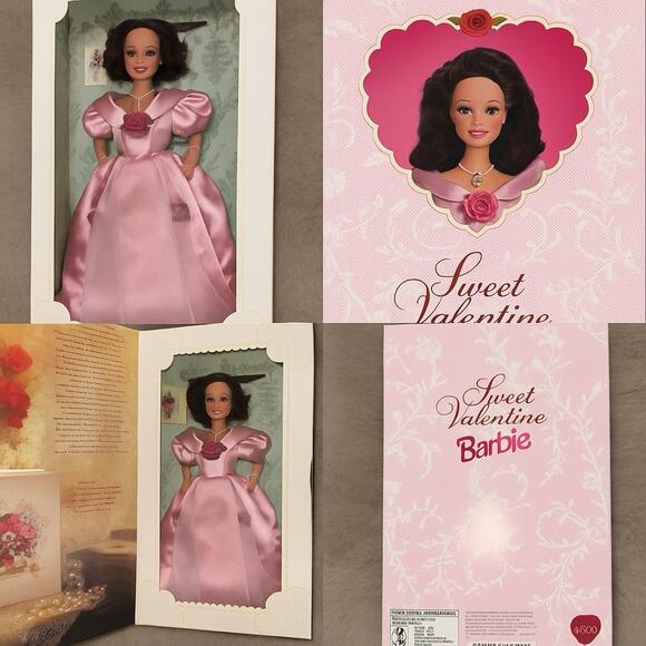 Hallmark Sweet Valentine Barbie Special Edition 1995 Be My Valentine Series - Picture 2 of 5